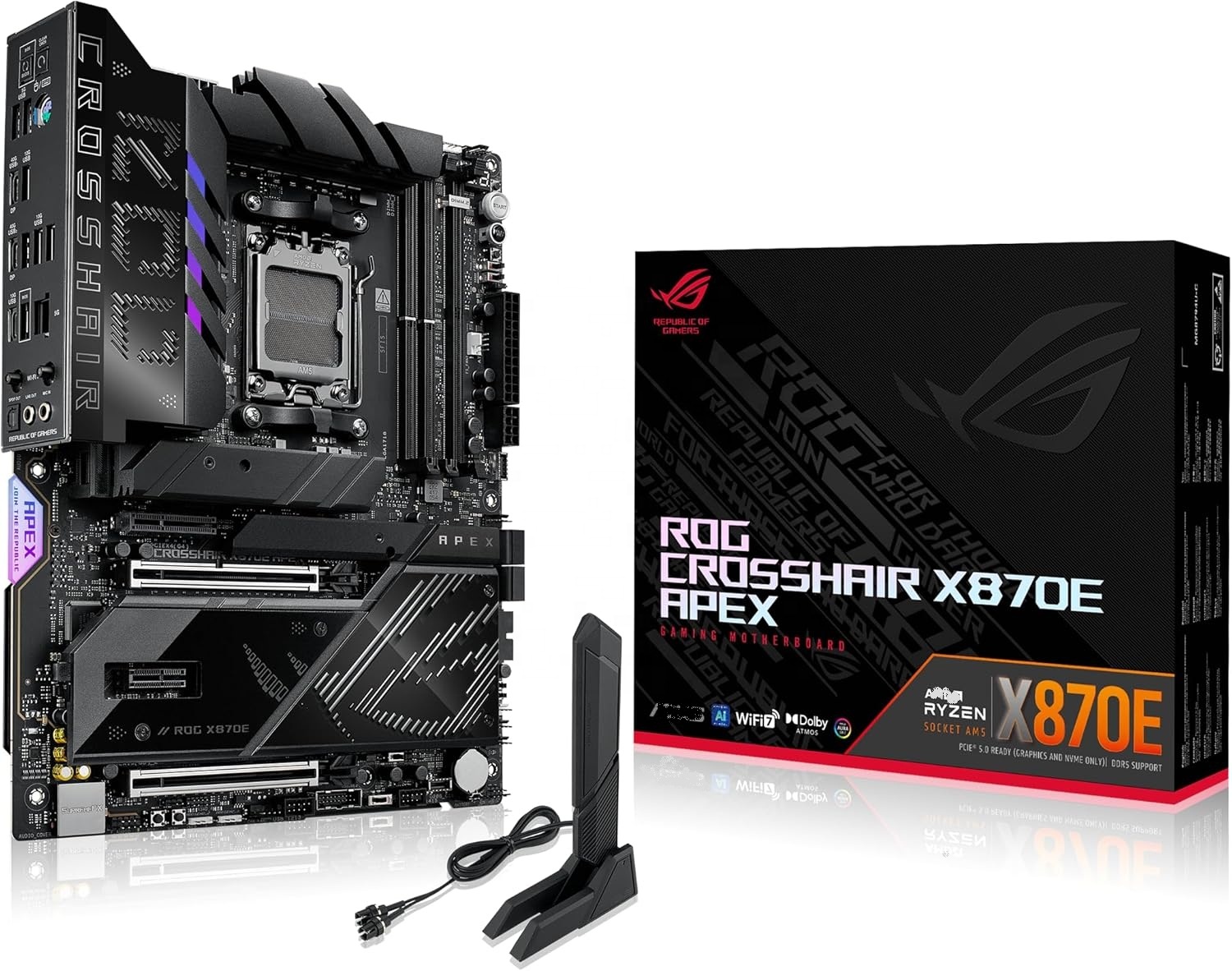 X870E Atx Motherboard - Новая материнская плата ROG Crosshair X870E