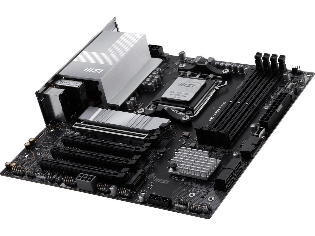 Материнская плата MSI PRO B850 – обзор и цена Am5 Micro Atx Pcie 5.0 Motherboard