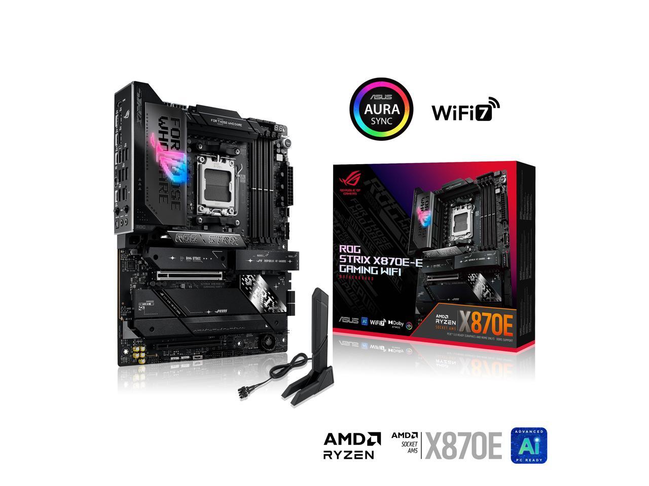 Материнская плата ASUS ROG STR – обзор и цена X870E Atx Motherboard